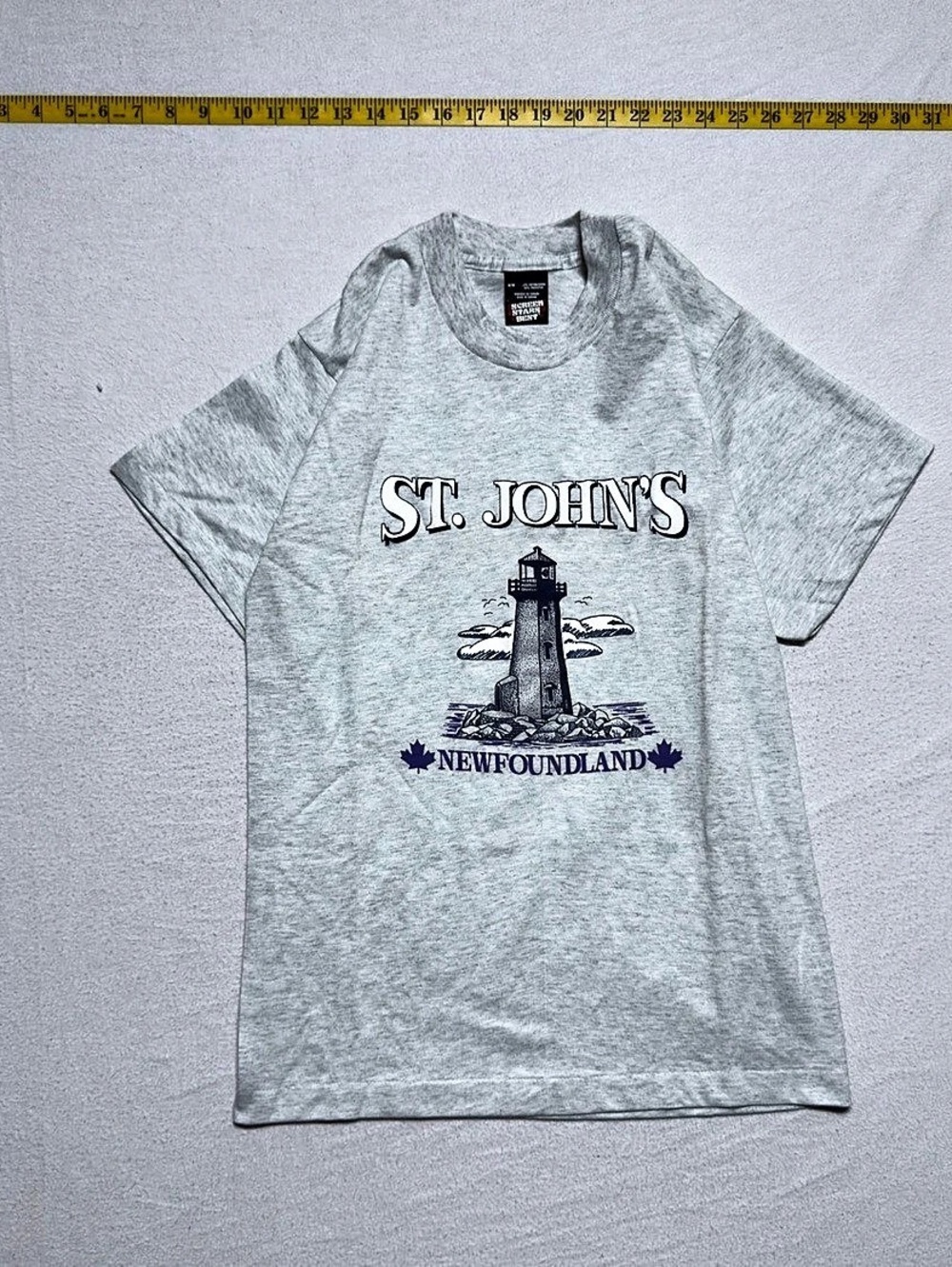 1980s/70s Screen Stars Best St. John's Newfoundland Graphic Tee Medium